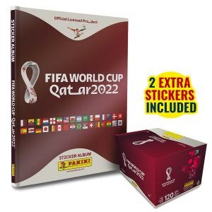 FIFA World Cup Qatar 2022™ official stickers collections - HARD COVER Bundle